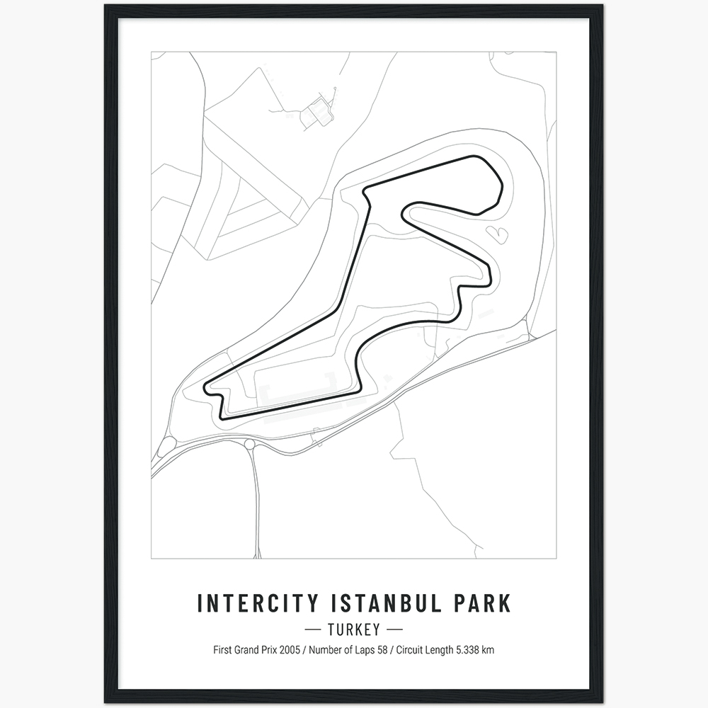 Intercity Istanbul Park Circuit Poster
